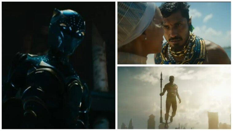 Tráiler de Black Panther Wakanda Forever: Namor libra la guerra en el mundo de la superficie, MCU presenta el nuevo Black Panther.  Reloj