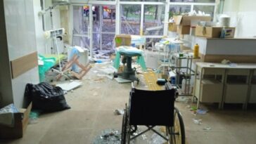 Zelensky: invasores bombardean hospital en Kupyansk, matan a un médico e hieren a una enfermera