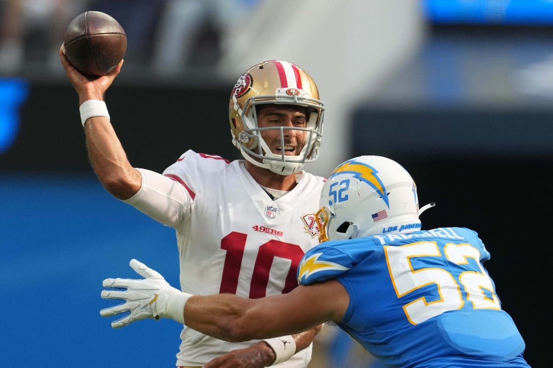 5 claves para una victoria de los 49ers sobre los Chargers
