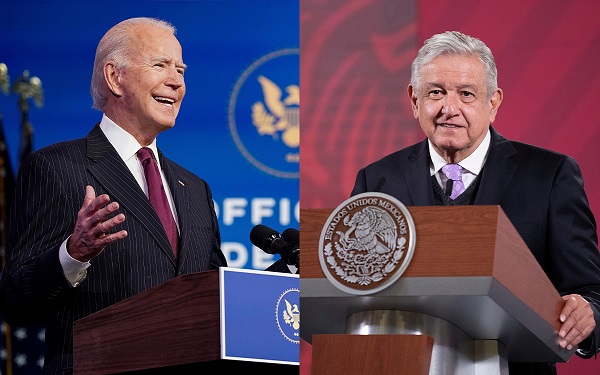 AMLO dice que el presidente estadounidense Joe Biden visitará México en enero