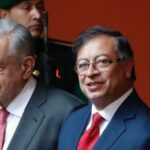 AMLO se reúne con presidente colombiano Gustavo Petro en Palacio Nacional