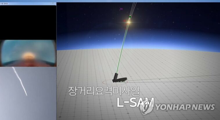 (LEAD) S. Korea succeeds in L-SAM missile intercepting test: military