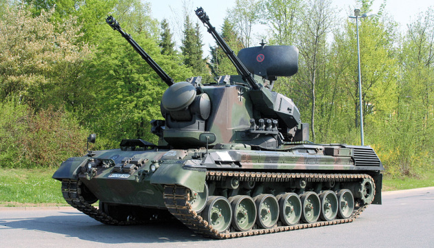 Alemania ya entregó 30 cañones antiaéreos Gepard a Ucrania