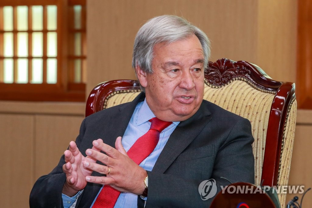 N. Korea voices 'strong regret' over U.N. chief's criticism of recent missile launches: state media