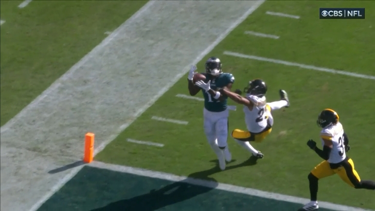 Eagles WR AJ Brown llama la atención sobre prueba aleatoria de drogas luego de una exhibición dominante contra Steelers - Steelers Depot
