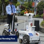 El robocop chino puede multiplicar por diez los recursos de las patrullas policiales, según un estudio