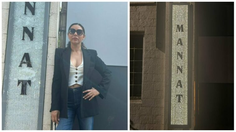 Gauri Khan explica cómo ella y Shah Rukh Khan eligieron la nueva placa con el nombre de 'diamante' de Mannat