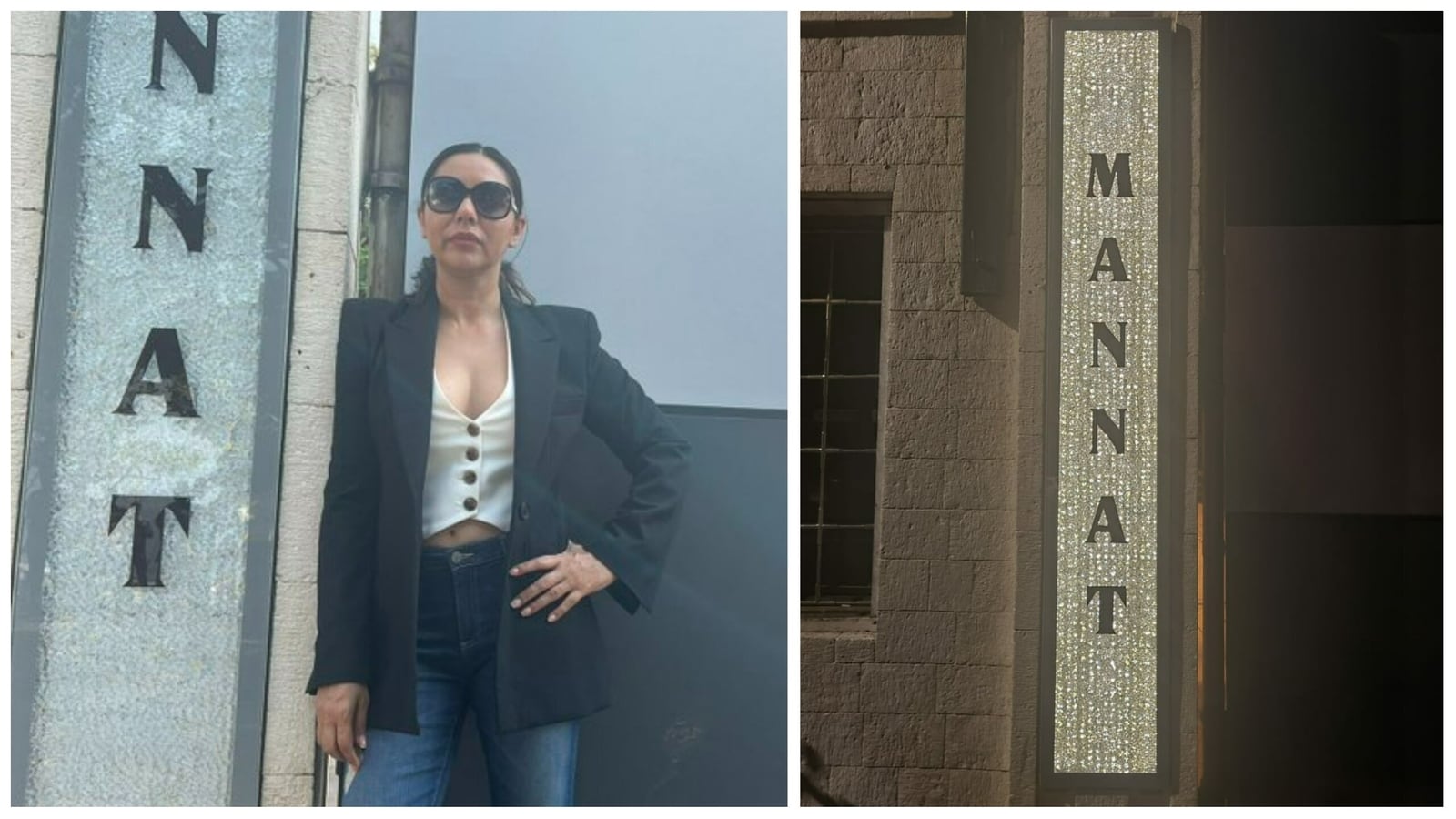 Gauri Khan explica cómo ella y Shah Rukh Khan eligieron la nueva placa con el nombre de 'diamante' de Mannat
