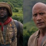 Kevin Hart and Dwayne Johnson in Jumanji: Welcome to the Jungle