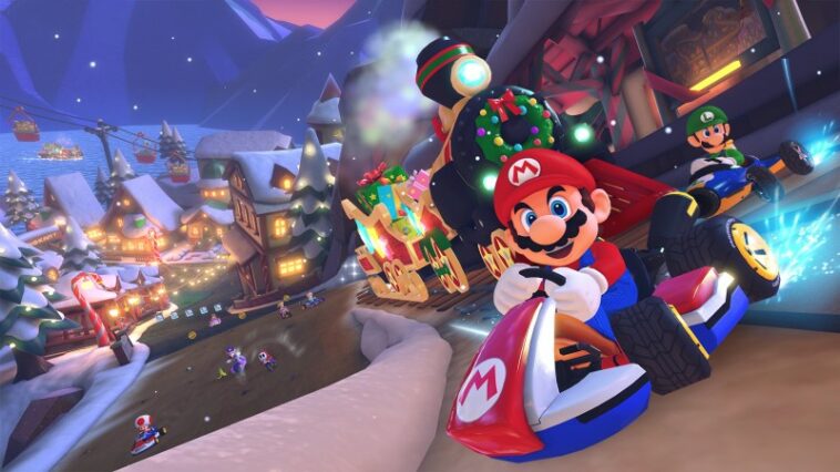 La tercera ola de DLC de Mario Kart 8 Deluxe agrega Merry Mountain y Peach Gardens el próximo mes