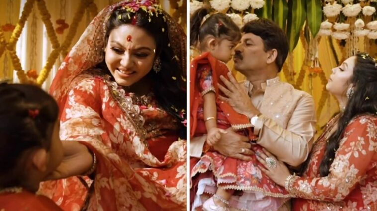 Manoj Tiwari se convertirá en padre a los 51 años, comparte destellos del Godh Bharai de su esposa