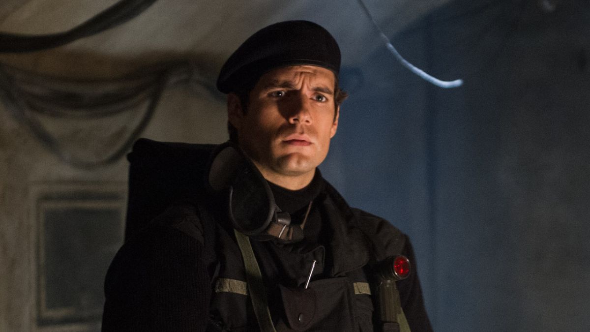 Henry Cavill as Napoleon Solo in The Man From UNCLE