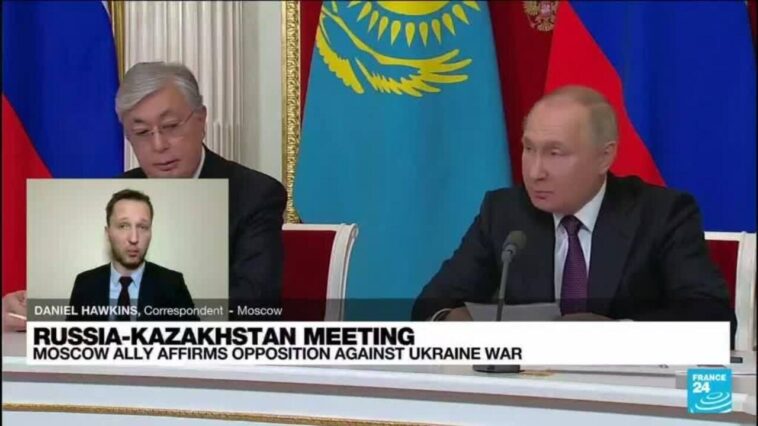 Putin y líder kazajo afirman lazos tras tensiones en Ucrania