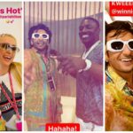 Ranveer Singh canta Chammak Challo con Akon, posa con Paris Hilton y Ben Stokes en el GP de Abu Dhabi.  ver fotos