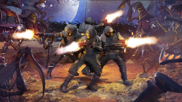 Starship Troopers: Extermination es un FPS cooperativo de 12 jugadores que llegará el próximo año