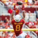 Xavier Hutchinson, WR, estado de Iowa |  Informe de exploración del draft de la NFL