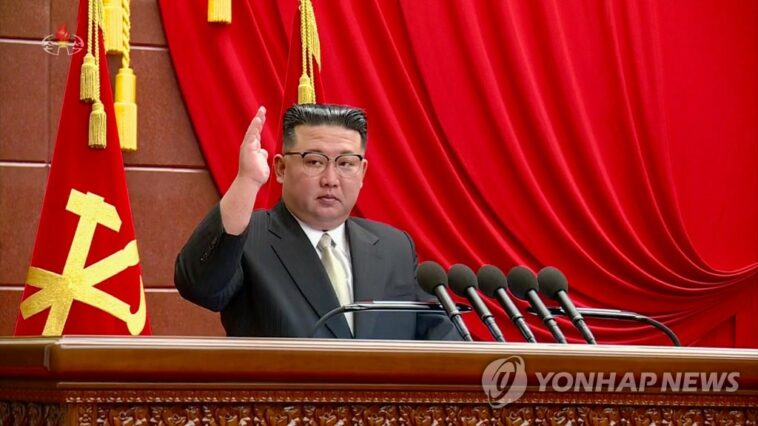 (LEAD) N. Korea convenes key party meeting with leader Kim in attendance: state media