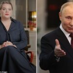 Una destacada poeta, actriz y cantante rusa criticó a Vladimir Putin como un