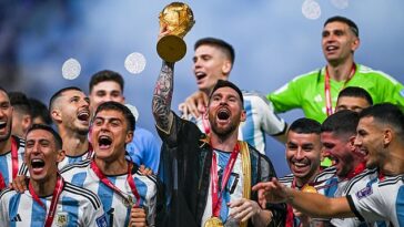 Los tatuadores se vieron inundados por la demanda de homenajes a Lionel Messi después de la victoria de Argentina en la Copa del Mundo