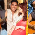 Akshay Kumar baila una canción navideña y toca la guitarra en Goa, Twinkle Khanna está "contenta" de no haberlo presenciado.  Reloj