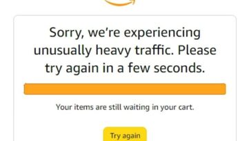 Amazon vuelve a estar en línea después de una interrupción de una hora que dejó a miles sin poder pagar