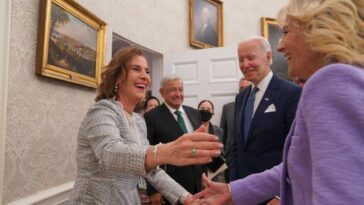 Beatriz Gutiérrez Müller celebra 200 años de la relación México-Estados Unidos