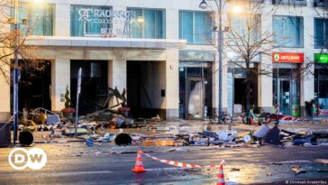Berlín: importante operación policial tras la explosión de un enorme acuario