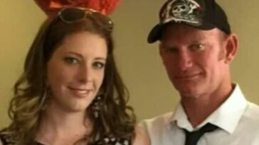 Biannca Edmunds (izquierda) fue declarada culpable de asesinato e instruyó a su esposo Glen Cassidy (derecha) para que matara a su ex amante Michael Caposiena en su casa en el suroeste de Melbourne en 2016.