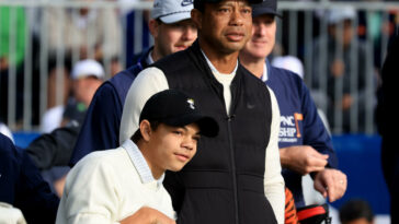 Campeonato de la PNC: Tiger Woods no está preocupado por una lesión en el pie, vale la pena correr el riesgo de jugar con Charlie