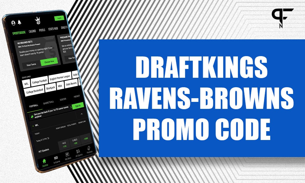 Código de promoción de DraftKings: apueste $ 5, gane $ 150 en Ravens-Browns
