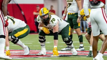 Cody Mauch, OT, Estado de Dakota del Norte |  Informe de exploración del draft de la NFL