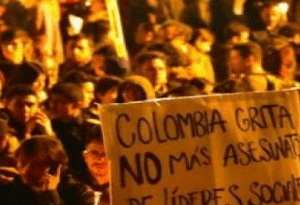 Colombia: INDEPAZ denuncia asesinato de otro líder social