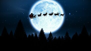 Con la Navidad a solo dos días de distancia, los niños de todo el mundo mantendrán con entusiasmo sus ojos en el cielo con la esperanza de ver a Papá Noel en sus viajes.