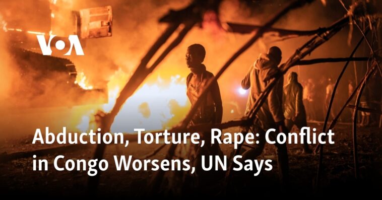 Conflicto en Congo empeora, dice ONU