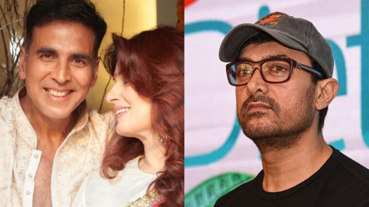 Cuando Twinkle Khanna reveló que Aamir Khan 'casi la abofetea' por pensar en Akshay Kumar en el set de filmación