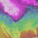 Un sistema de clima invernal y una ráfaga de frío afectarán a casi todos los estados y traerán lo que el Servicio Meteorológico Nacional llama un