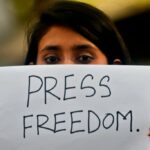 363 journalists were jailed around the world in 2022.