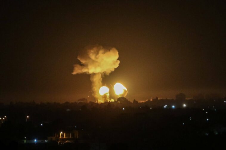 Ejército de Israel bombardea sitios de Hamás en Gaza