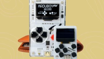 El Arduboy Mini es una pequeña consola de juegos de 8 bits de inspiración retro