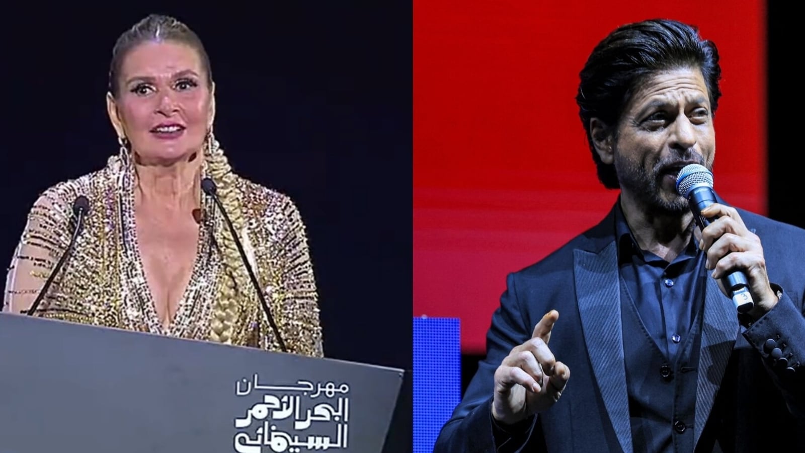 El actor egipcio Yousra conmovido por las palabras de Shah Rukh Khan para ella en el Festival de Cine del Mar Rojo, dice que es 'amado por una razón'
