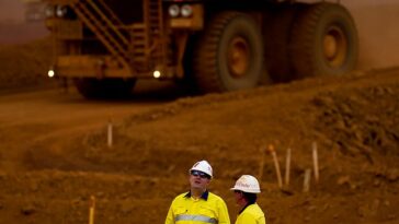 Australia está lista para poner topes de precios al por mayor en el carbón y el gas producidos en el país (sitio de minería genérico en la imagen)