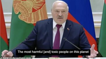 El líder de Bielorrusia, Alexander Lukashenko, admitió que él y Vladimir Putin son las