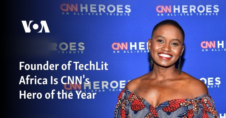 El fundador de TechLit Africa es el héroe del año de CNN