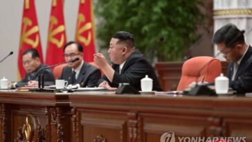 N.K. leader calls for enhancing party organs&apos; role during 3rd-day session of plenary meeting