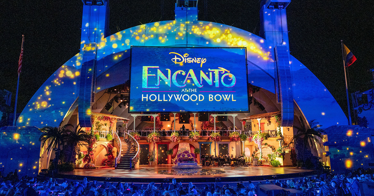 Encanto en el Hollywood Bowl Entrevista: Adassa, Kai Martinez, Jamal Sims y Sally Wood
