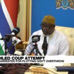 Gambia dice que ha frustrado un supuesto intento de golpe