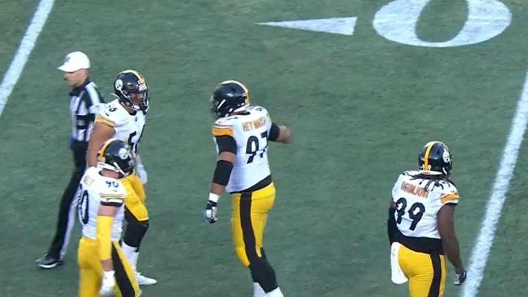 Heyward lo mantiene simple con el éxito Stopping Panthers Run Game: 'We Got Off Blocks' - Steelers Depot
