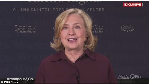 Hillary Clinton habló con Christiane Amanpour para promover su cumbre sobre los derechos de la mujer.  Ella dijo que literalmente están bajo ataque en lugares como Afganistán, Irán y Ukaine, y bajo ataque de fuerzas políticas y culturales en los EE. UU.