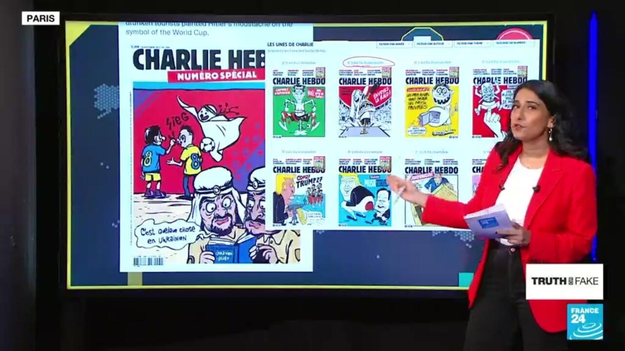 “Inicio de noticias falsas:” ediciones falsas de Charlie Hebdo y una historia de portada falsa
