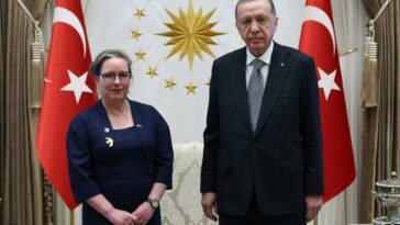 Irit Lillian asume oficialmente sus funciones como embajadora de Israel en Turkiye